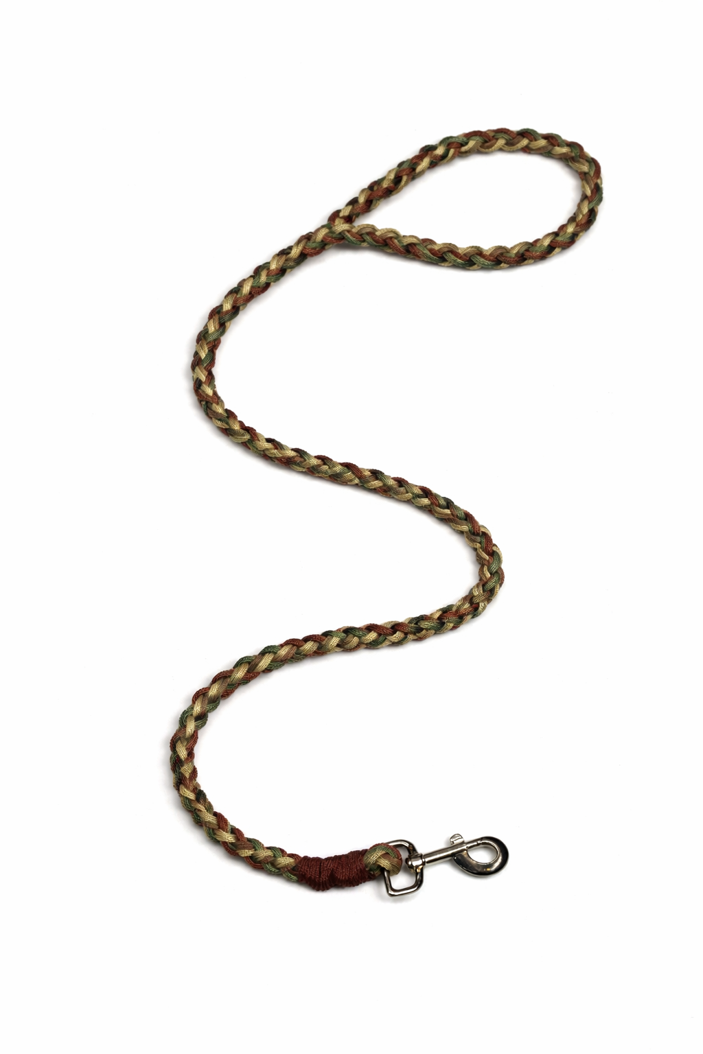 Olive Oak Rope Leash