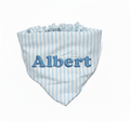Blue Stripe Tailored Trails Scrunchie Bandana *PERSONALISED