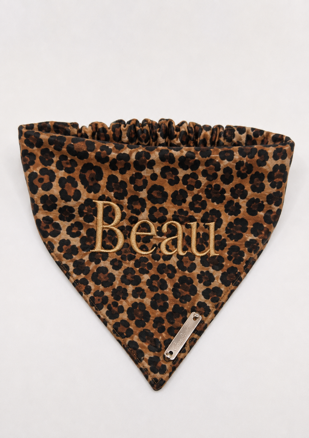 Leopard Print Bandana PERSONALISED