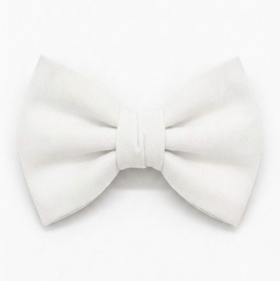 Pearl White Bow