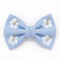 Blue Hibiscus Bow Tie