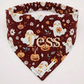 Ghastly Botanical Personalized Dog Bandana