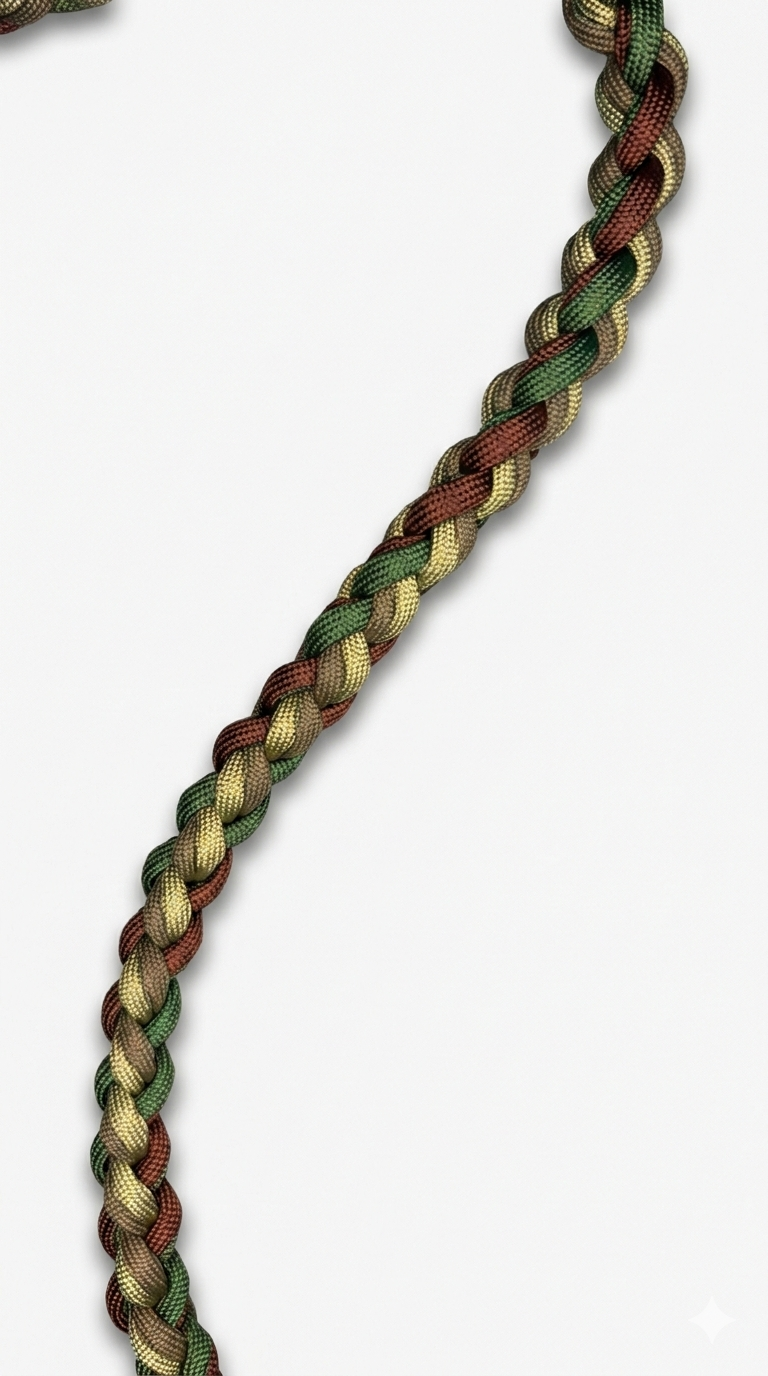 Olive Oak Rope Leash