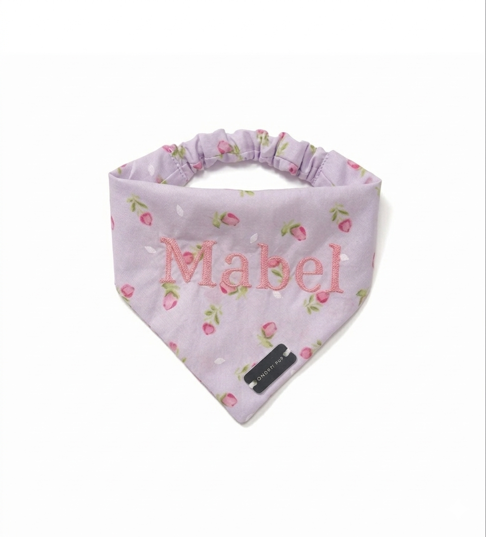 Rose Bush Tailored Trails Scrunchie Bandana *PERSONALISED
